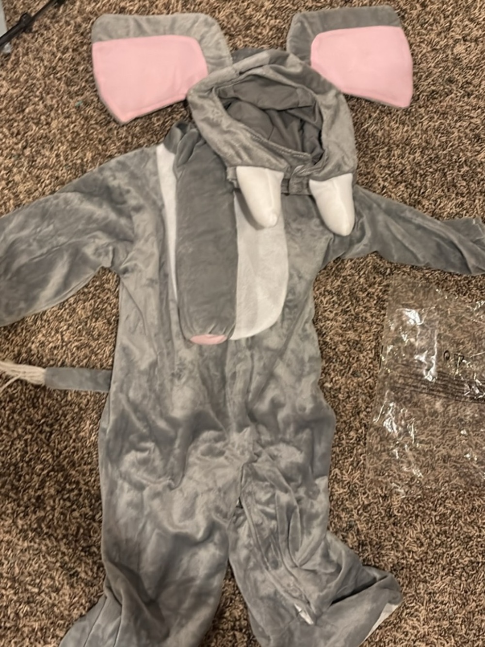 -2-18 month elephant costume